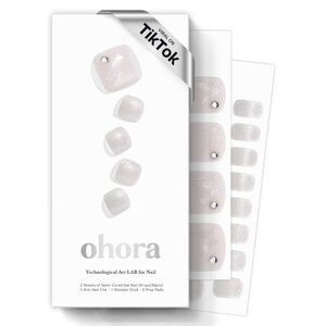 Ohora P Whisperfly Semi Cured Gel Pedicure Toenail Wraps